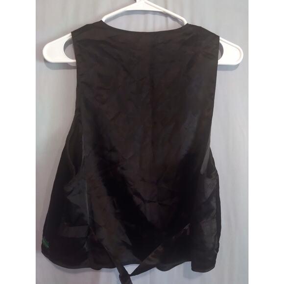 Black Christmas Vest - Picture 3 of 4